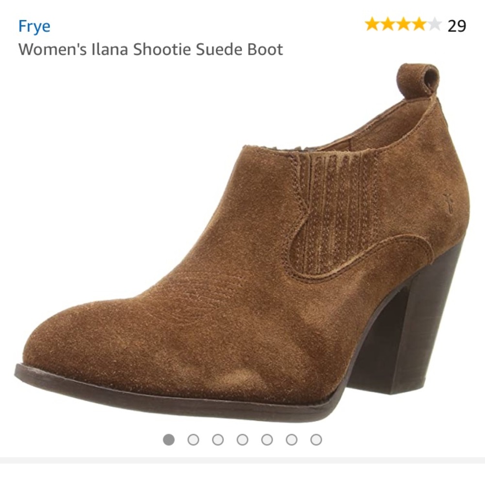 FRYE ilana shootie suede boot